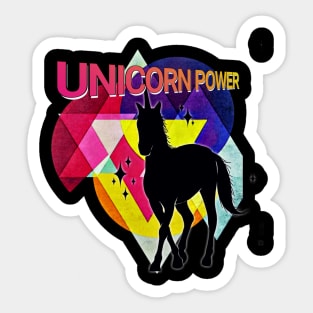 Unicorn Power Sticker